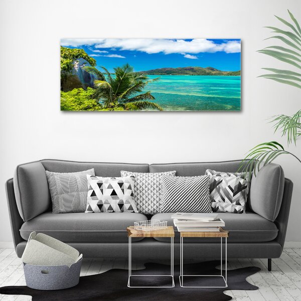 Foto obraz canvas Pobřeží Seychely oc-93632488
