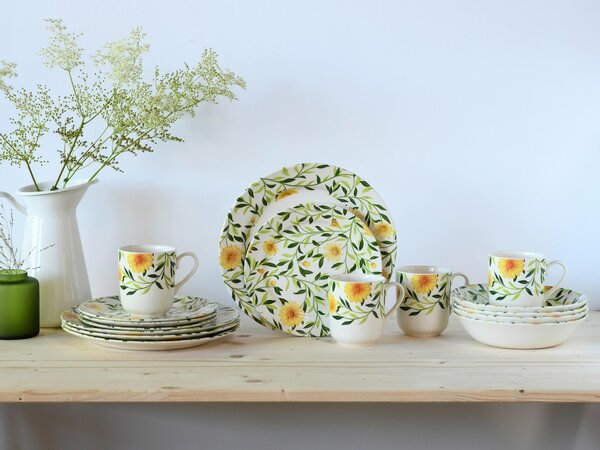 KOMBINOVANÁ SOUPRAVA, 16dílné, pórovina Creatable - Online Only nádobí, Online Only