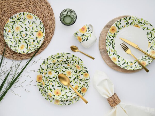 KOMBINOVANÁ SOUPRAVA, 16dílné, pórovina Creatable - Online Only nádobí, Online Only