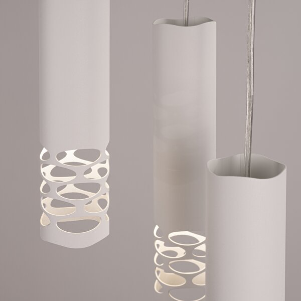 Sollux Lighting Závěsné svítidlo LIRO 3P bílé
