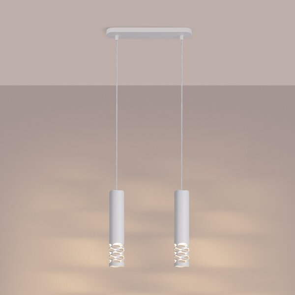 Sollux Lighting Závěsné svítidlo LIRO 2 bílé