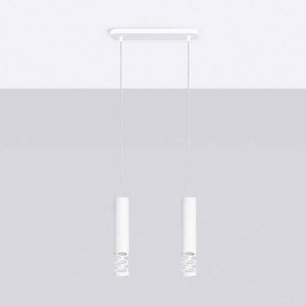 Sollux Lighting Závěsné svítidlo LIRO 2 bílé