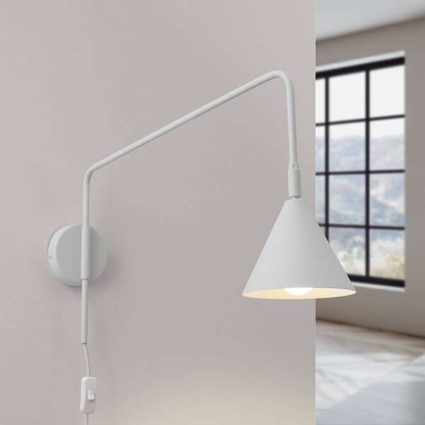 Sollux Lighting Nástěnné svítidlo NOX bílé