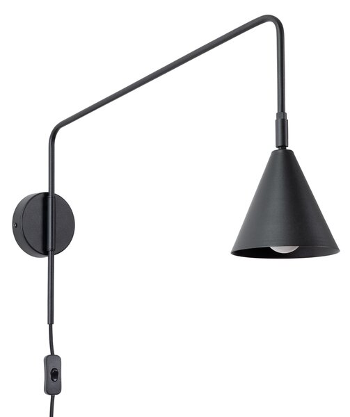 Sollux Lighting Nástěnné svítidlo NOX černé
