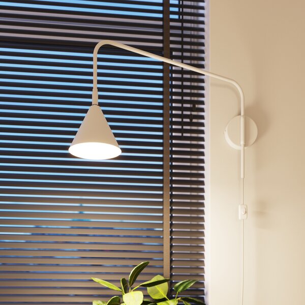 Sollux Lighting Nástěnné svítidlo NOX bílé