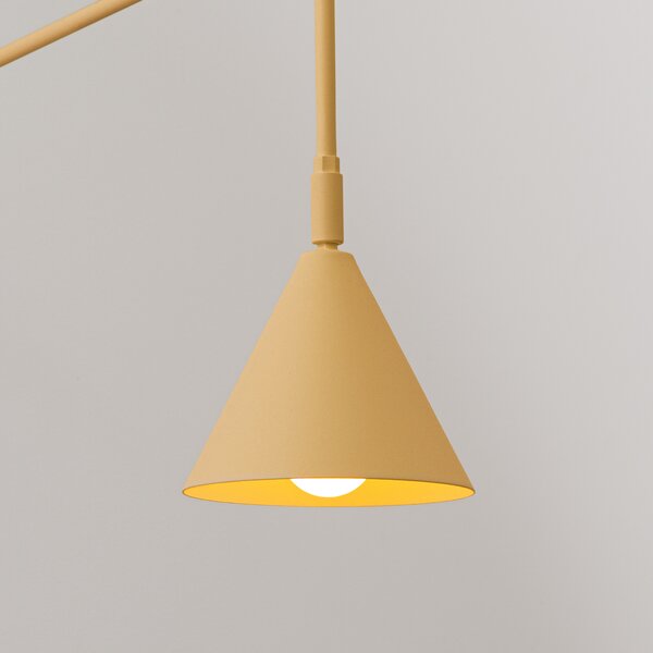Sollux Lighting Nástěnné svítidlo NOX zlaté