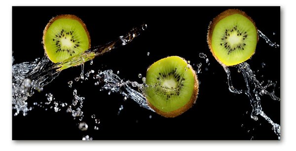 Fotoobraz na skle Kiwi a voda osh-93951951