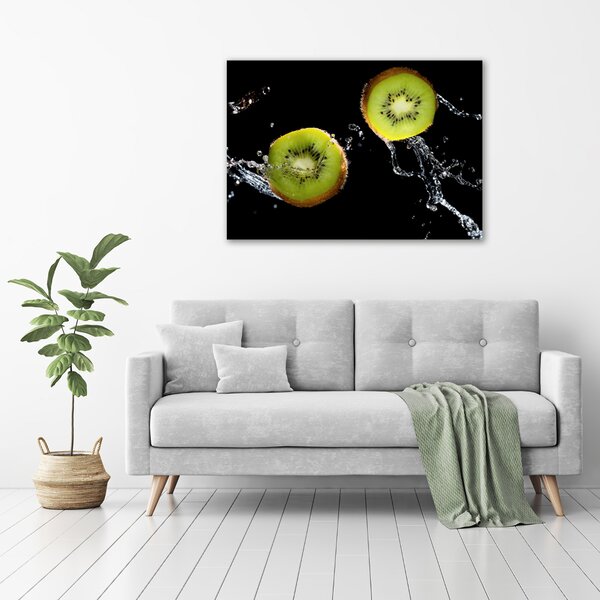 Foto obraz na plátně Kiwi a voda oc-93951951