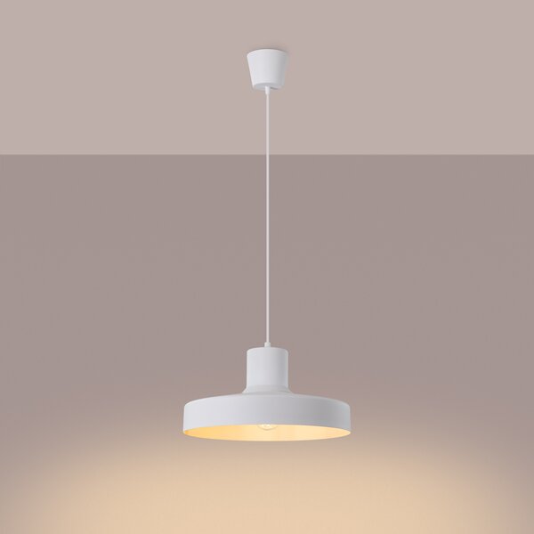 Sollux Lighting Závěsné svítidlo BILO bílé