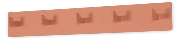 Kovový nástěnný věšák v lososové barvě Leatherman – Spinder Design