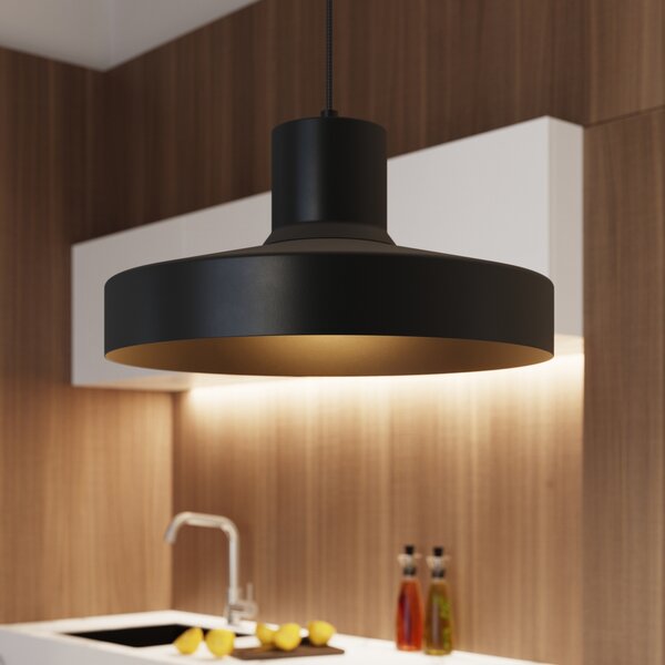 Sollux Lighting Závěsné svítidlo BILO černé
