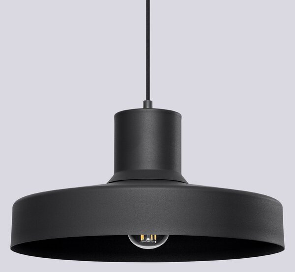 Sollux Lighting Závěsné svítidlo BILO černé