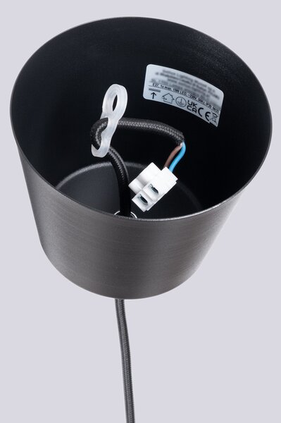 Sollux Lighting Závěsné svítidlo BILO černé