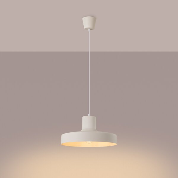Sollux Lighting Závěsné svítidlo BILO béžové