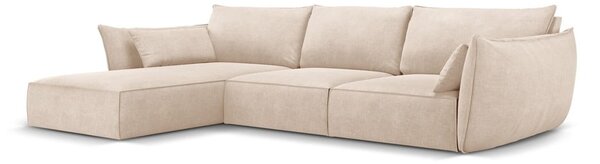 Béžová rohová pohovka (levý roh) Vanda – Mazzini Sofas