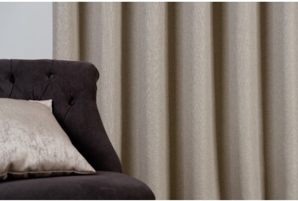 Béžový závěs 140x260 cm Avalon – Mendola Fabrics