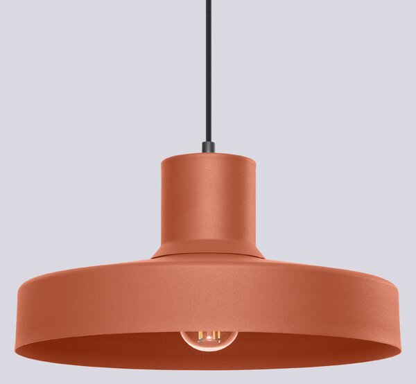 Sollux Lighting Závěsné svítidlo BILO okrově červené