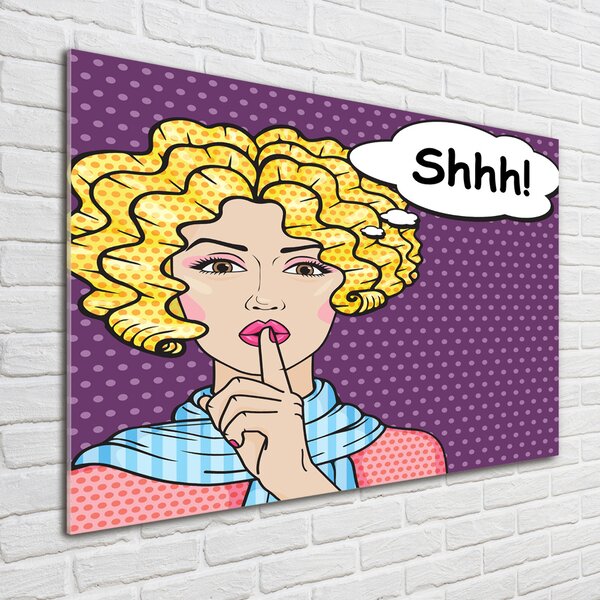 Fotoobraz na skle Komiks ždna osh-95052576