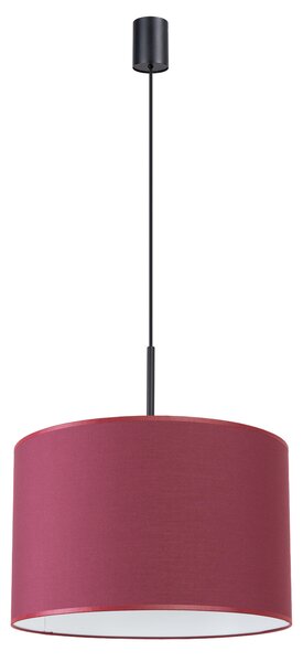 Sollux Lighting Závěsná lampa NEVIA vínová