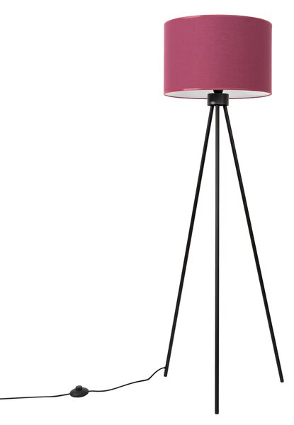 Sollux Lighting Stojací lampa NEVIA vínová