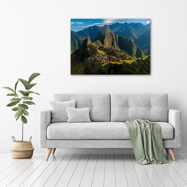Foto obraz na plátně Zřícenina Machu Pichu oc-95145151
