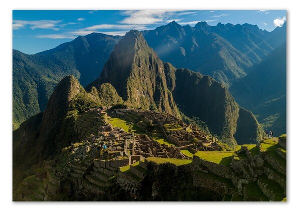 Fotoobraz na skle Zřícenina Machu Pichu osh-95145151