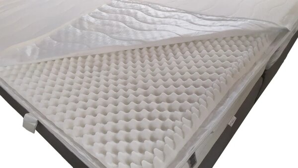 Kontinentální postel Emma Classic Home boxspring 200x180 - šedá