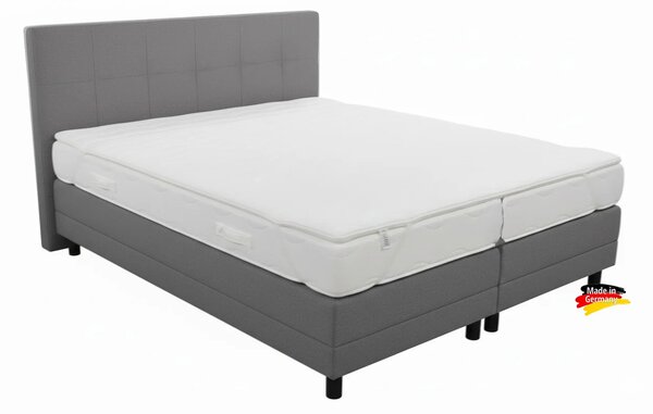 Kontinentální postel Emma Classic Home boxspring 200x180 - šedá