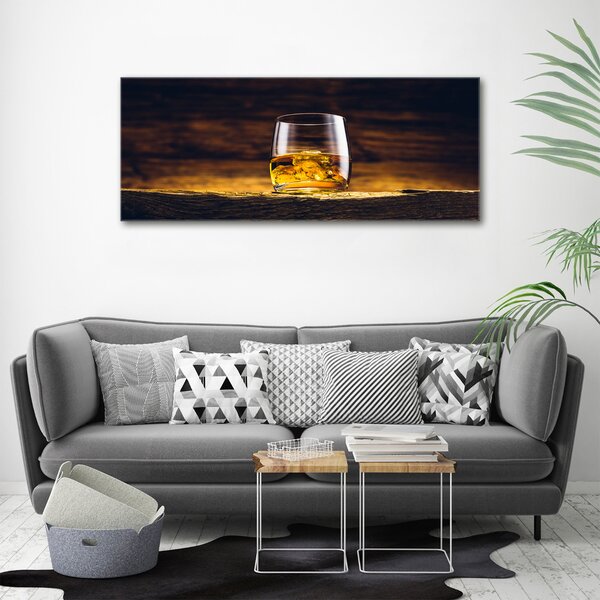 Foto-obraz fotografie na skle Bourbon ve sklenici osh-95142140
