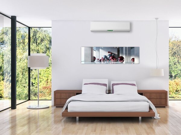 Obraz - 3D prostor s koulemi II. (170x50 cm)