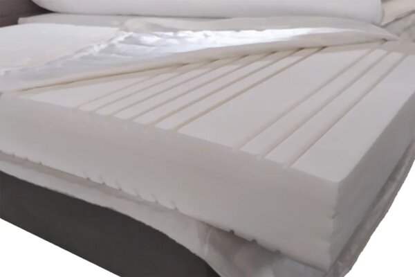 Kontinentální postel Emma Classic Home boxspring 200x180 - šedá