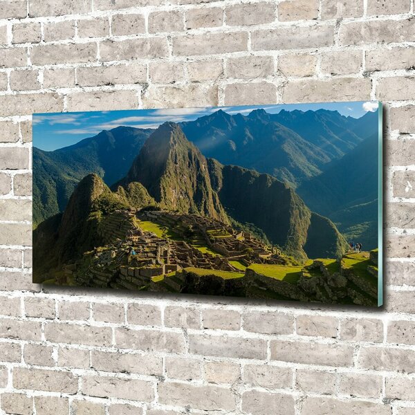Fotoobraz na skle Zřícenina Machu Pichu osh-95145151