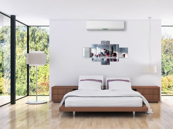 Obraz - 3D prostor s koulemi II. (125x70 cm)