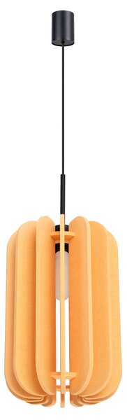Sollux Lighting Závěsná lampa MULA 27 žlutá