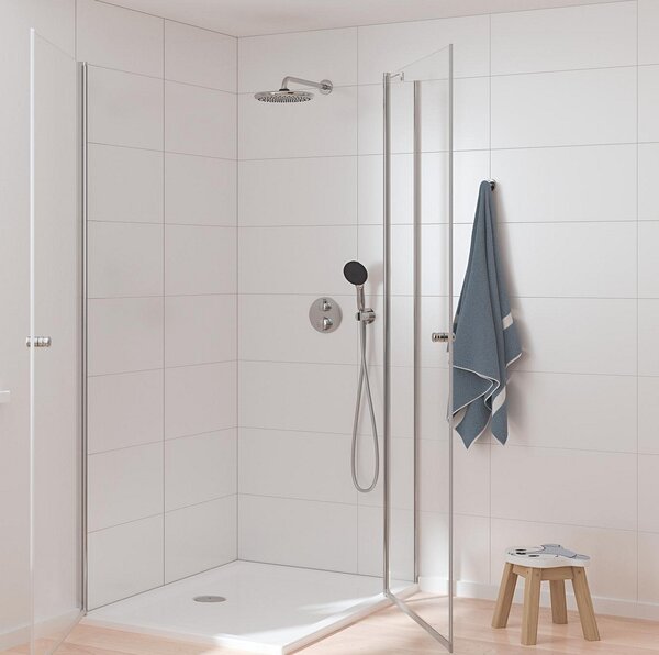 Grohe Vitalio Start sprchová sada pod omítku s termostatem s dešťovou sprchou chrom 34883000