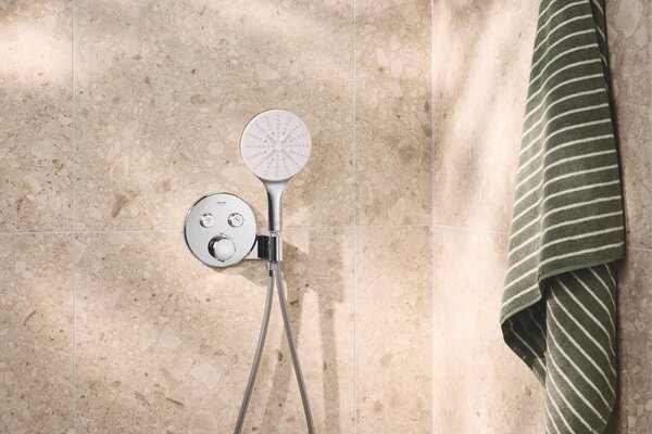 Grohe Precision Smartcontrol sprchová sada pod omítku s termostatem s dešťovou sprchou chrom 34877000