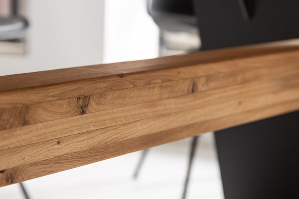 Designový jídelní stůl Galeno II 240 cm divoký dub