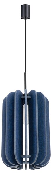Sollux Lighting Závěsná lampa MULA 27 tmavě modrá