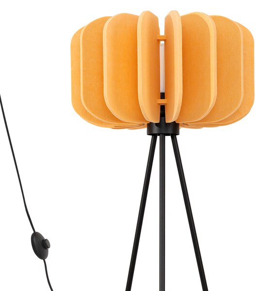 Sollux Lighting Stojací lampa MULA 45 žlutá