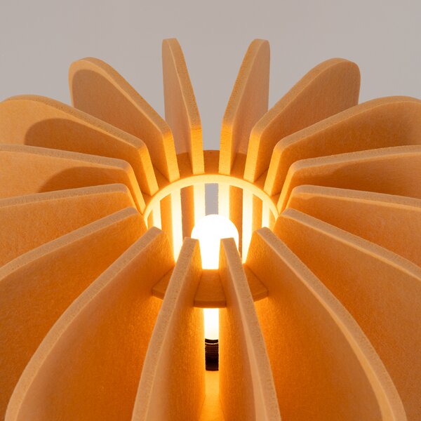 Sollux Lighting Stojací lampa MULA 45 žlutá