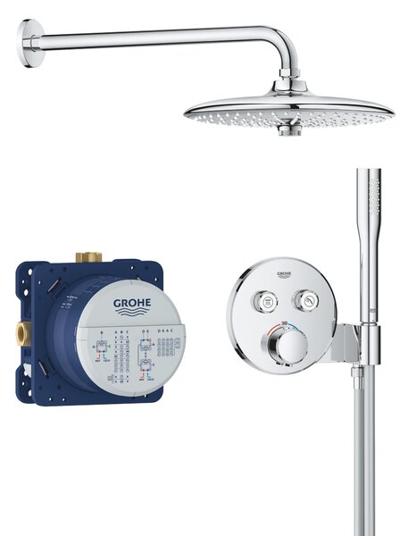 Grohe Precision Smartcontrol sprchová sada pod omítku s termostatem ano chrom 34878000
