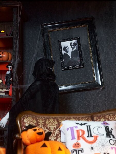 Sinsay - Halloweenská nástěnná dekorace - šedá