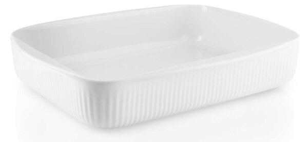 Porcelánová zapékací mísa Eva Trio Legio Nova, 30,5 × 24,5 cm, bílý porcelán – porcelánová zapékací mísa do trouby a na stůl