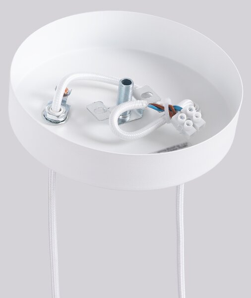Sollux Lighting Závěsná lampa ARCHE 2P bílá