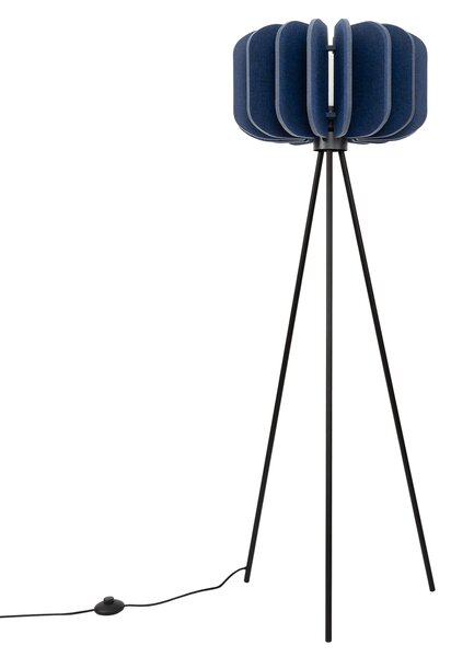 Sollux Lighting Stojací lampa MULA 45 tmavě modrá