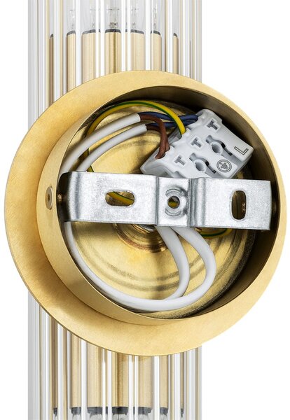 Argon Hampton nástěnné svítidlo 2x7 W mosaz 7203