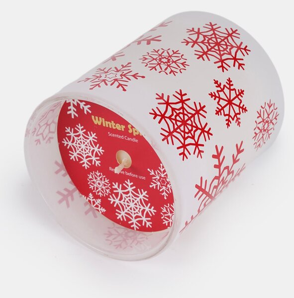 Sinsay - Svíčka Winter Spice - červená