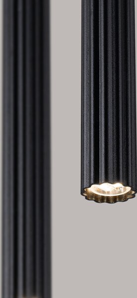 Sollux Lighting Závěsná lampa ARCHE 2P černá