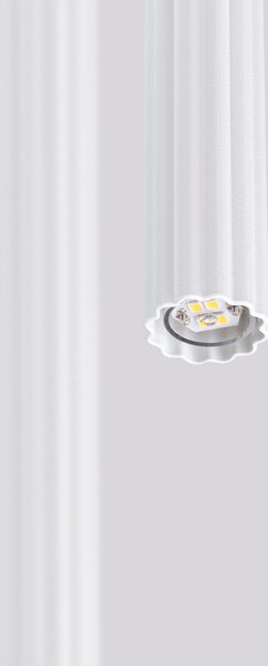 Sollux Lighting Závěsná lampa ARCHE 2P bílá