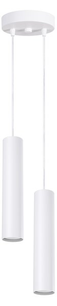 Sollux Lighting Závěsná lampa LAGOS 2P bílá